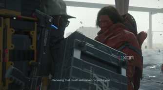 Higgs and Sam in Death Stranding 2.