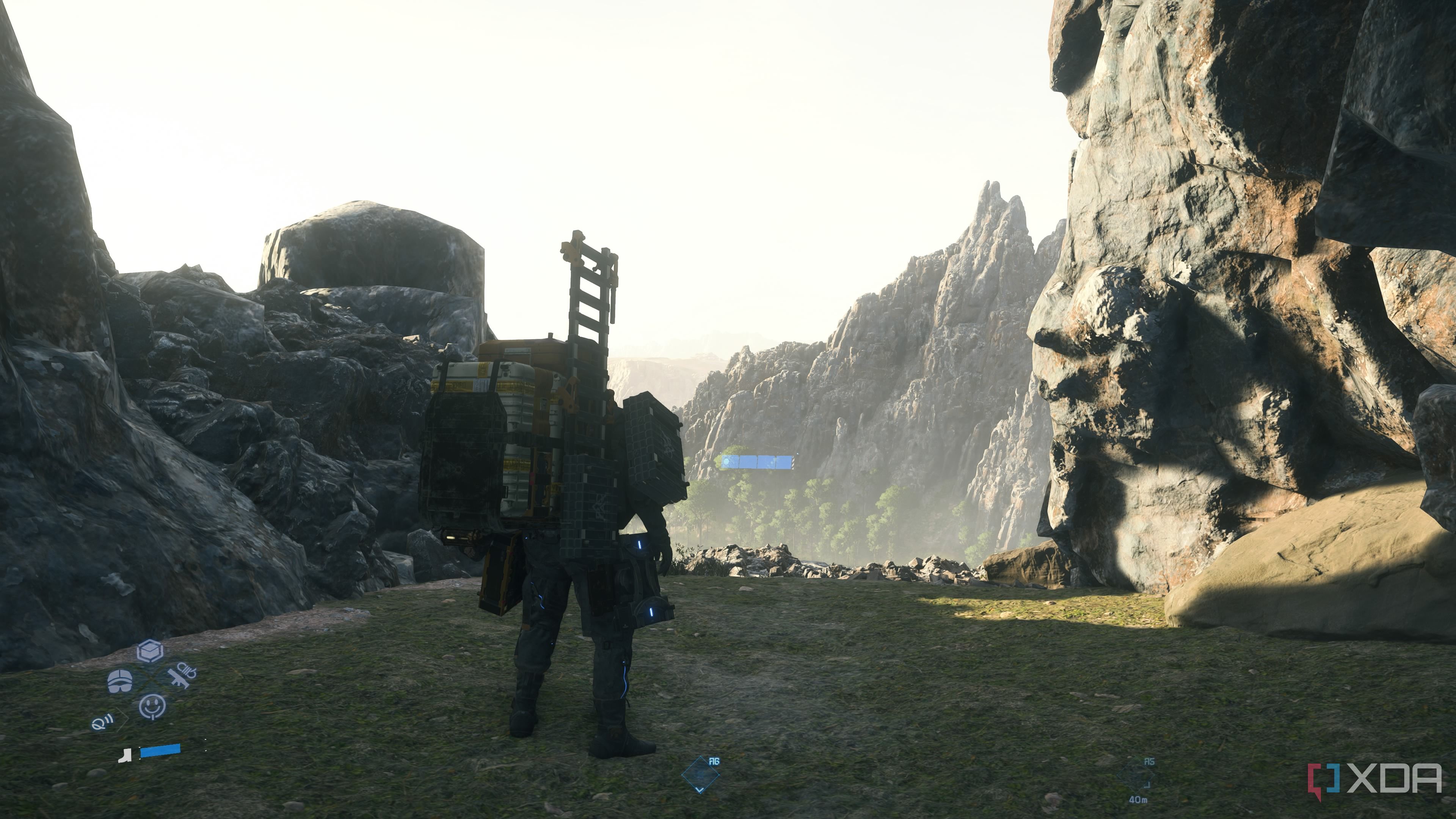 Screenshot from Death Stranding 2.