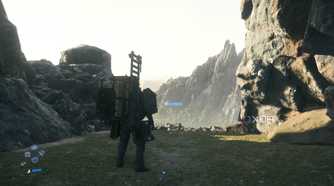 Screenshot from Death Stranding 2.