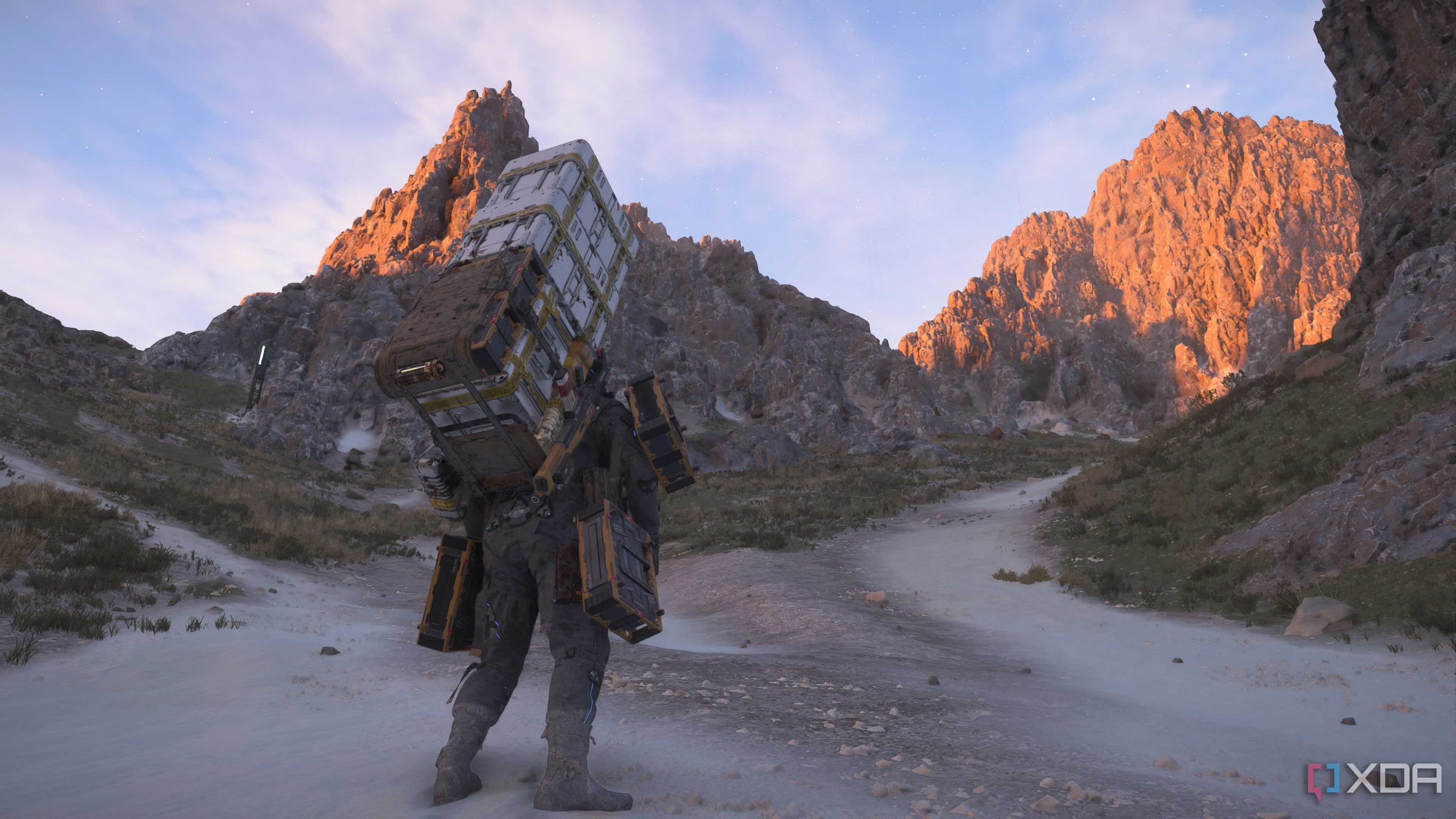 Screenshot from Death Stranding 2.