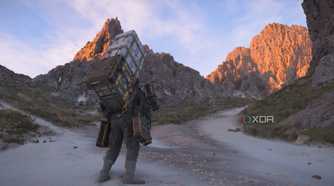 Screenshot from Death Stranding 2.