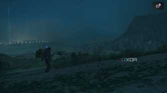 Raining and draw distance in Death Stranding 2.