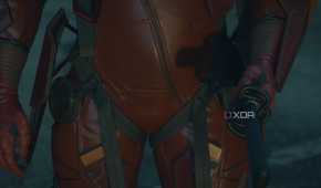 A shot of the Red Samurai in Death Stranding 2.