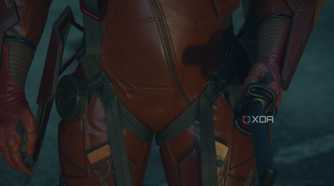 A shot of the Red Samurai in Death Stranding 2.