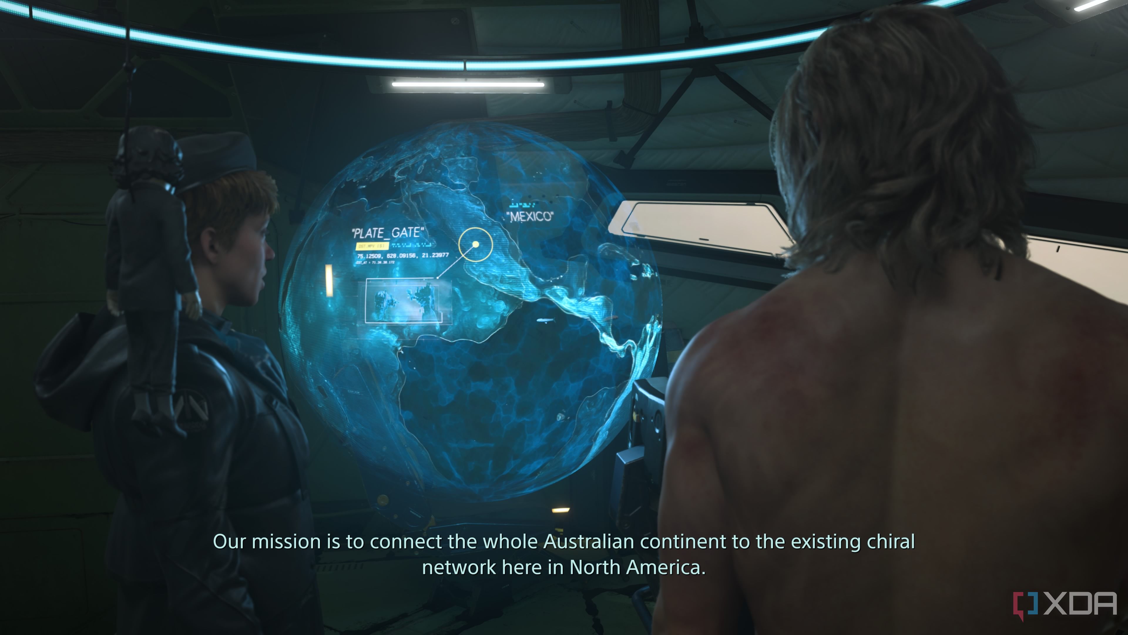 Sam and Fragile in Death Stranding 2.