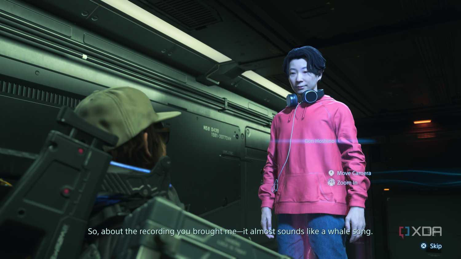 The musician in Death Stranding 2.