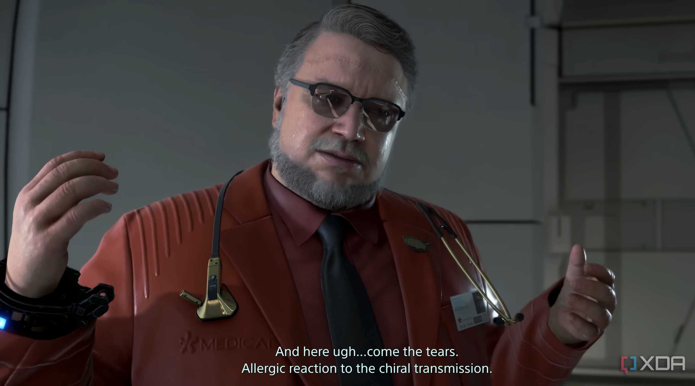 Guillermo Del Toro as Deadman in Death Stranding.