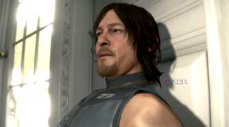 Sam scared in Death Stranding.