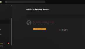 screenshot of disabling remote access webui