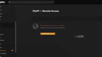 screenshot of disabling remote access webui