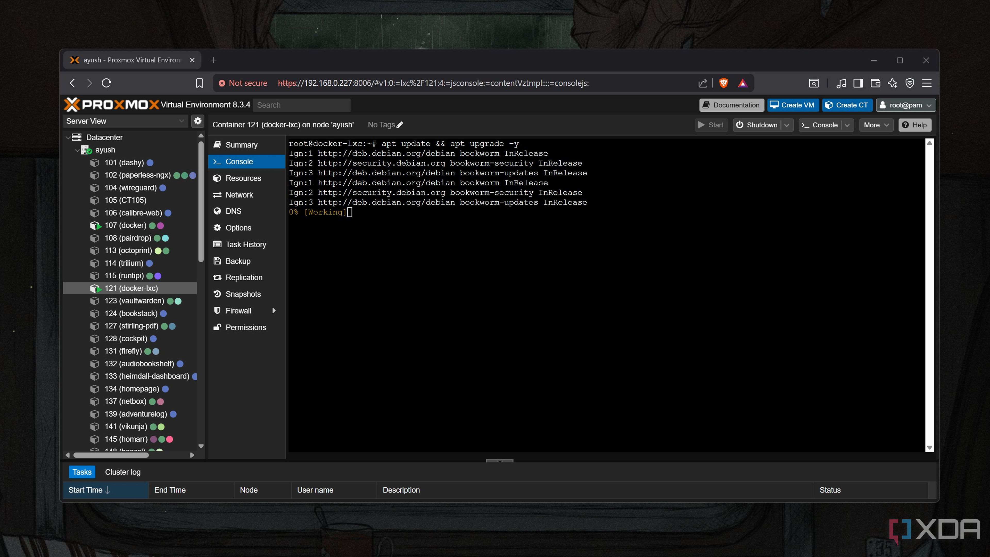 Here's how I run Docker in an LXC on Proxmox, and why it's a solid ...