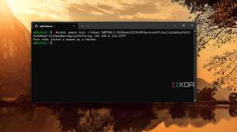 screenshot of docker swarm join node