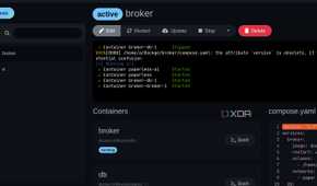 screenshot of dockge creating paperless ngx ai stack