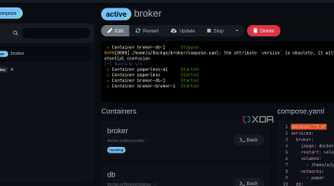 screenshot of dockge creating paperless ngx ai stack