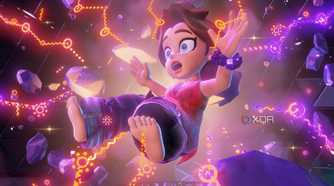 A screenshot of Pauline being revealed in Donkey Kong Bananza
