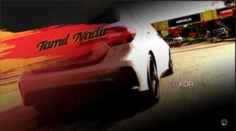 Driveclub's opening sequence running on PC via ShadPS4.