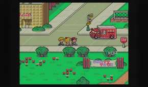 earthbound-firetruck-onett-town