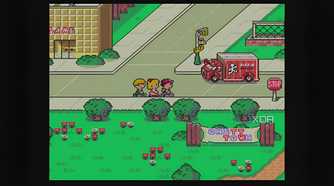 earthbound-firetruck-onett-town