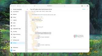 Editing turn off lights automation YAML