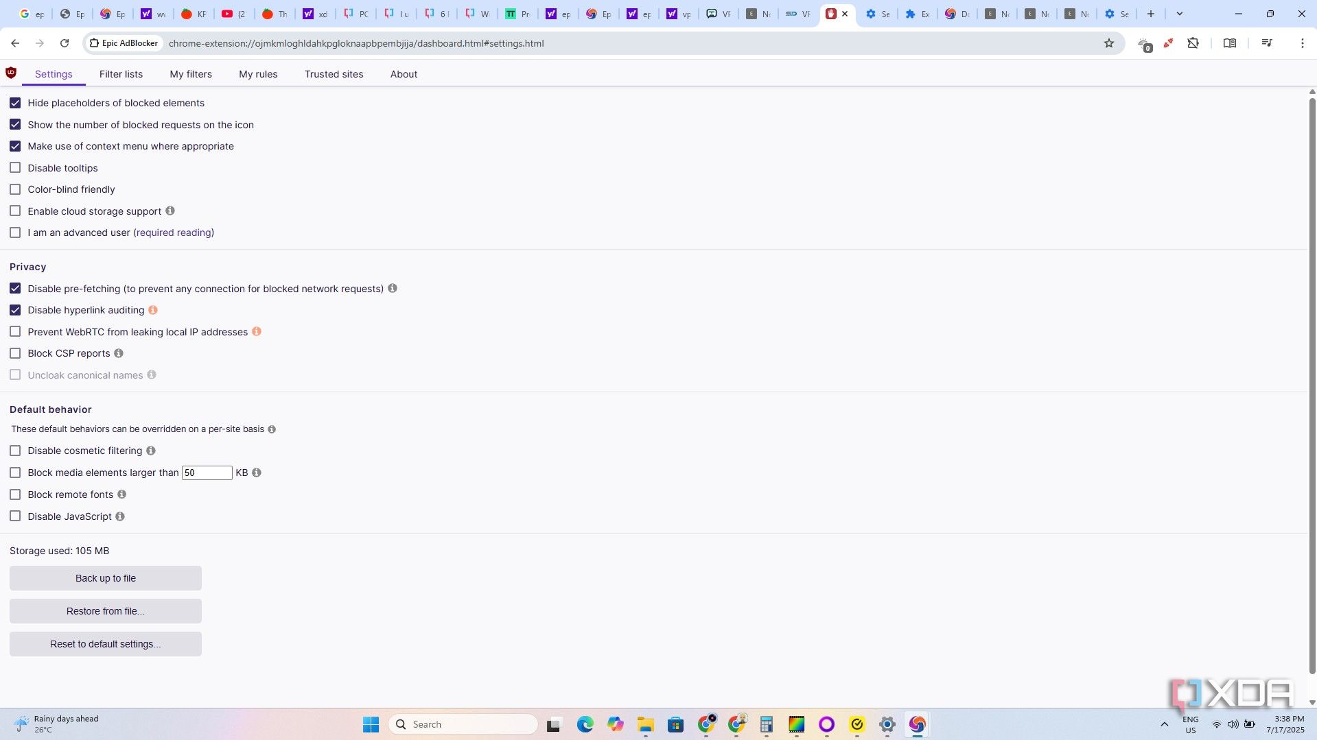 I finally found a privacy browser with better features than Firefox