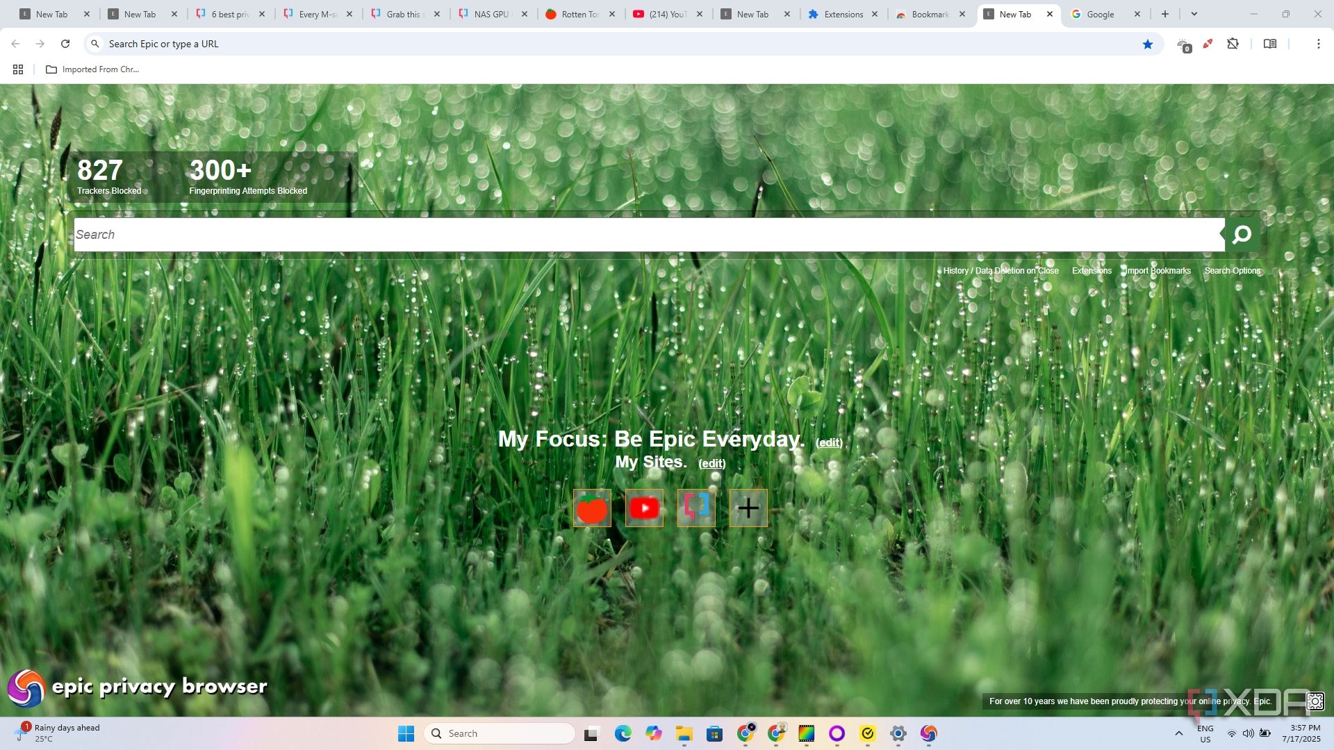 I finally found a privacy browser with better features than Firefox