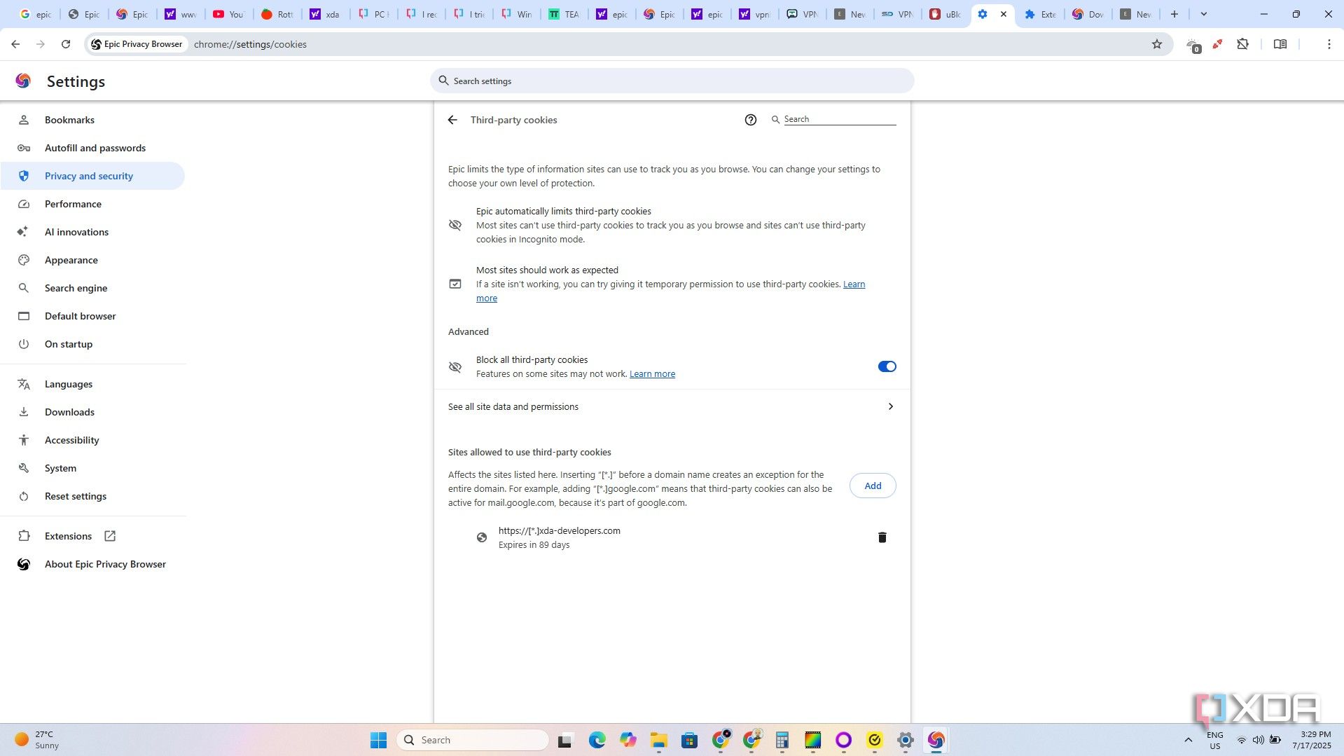 I finally found a privacy browser with better features than Firefox