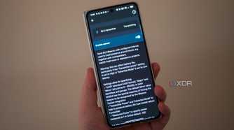 BLE transmitter settings in the Home Assistant app on Android