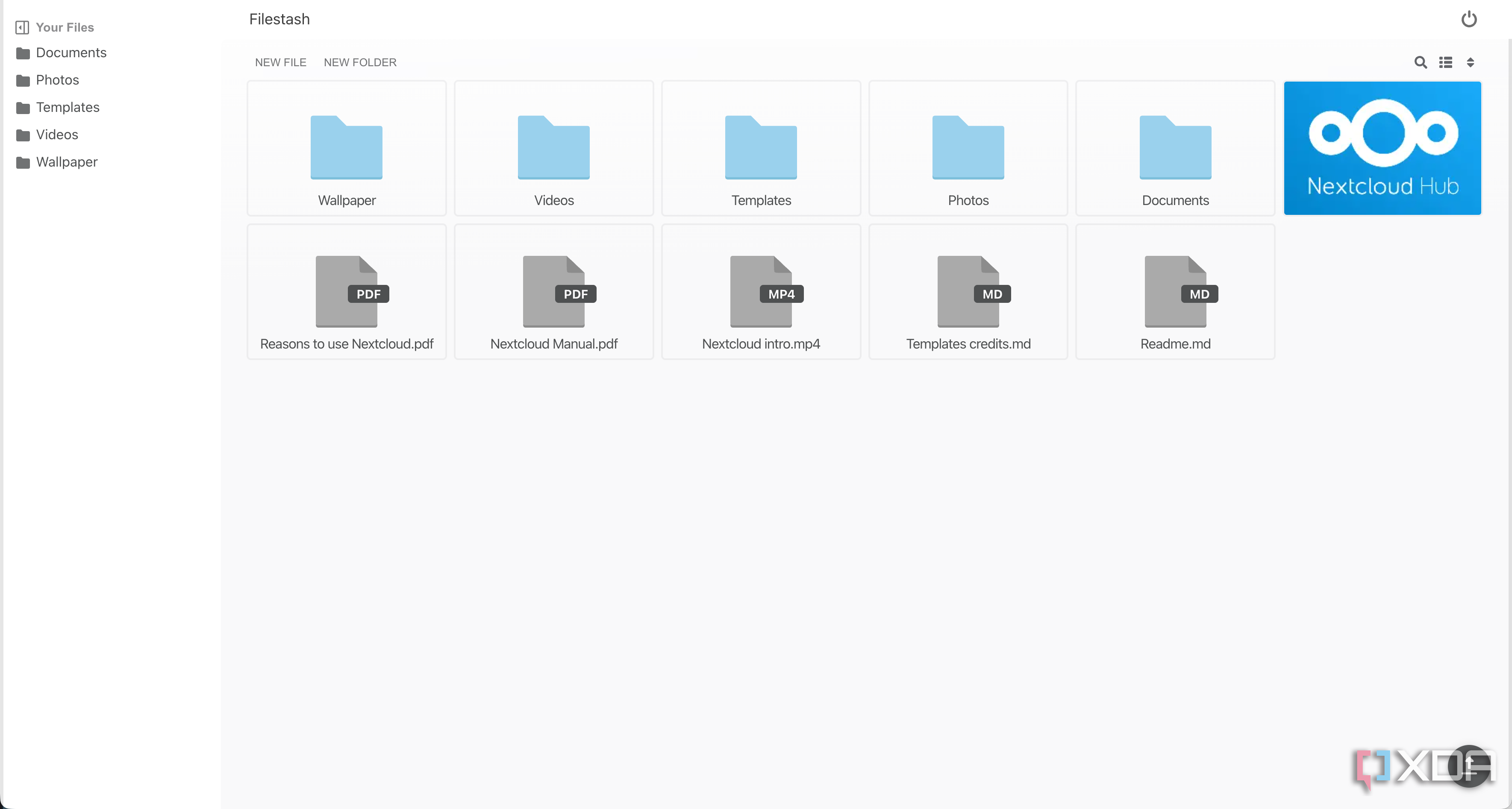Filestash nextcloud storage