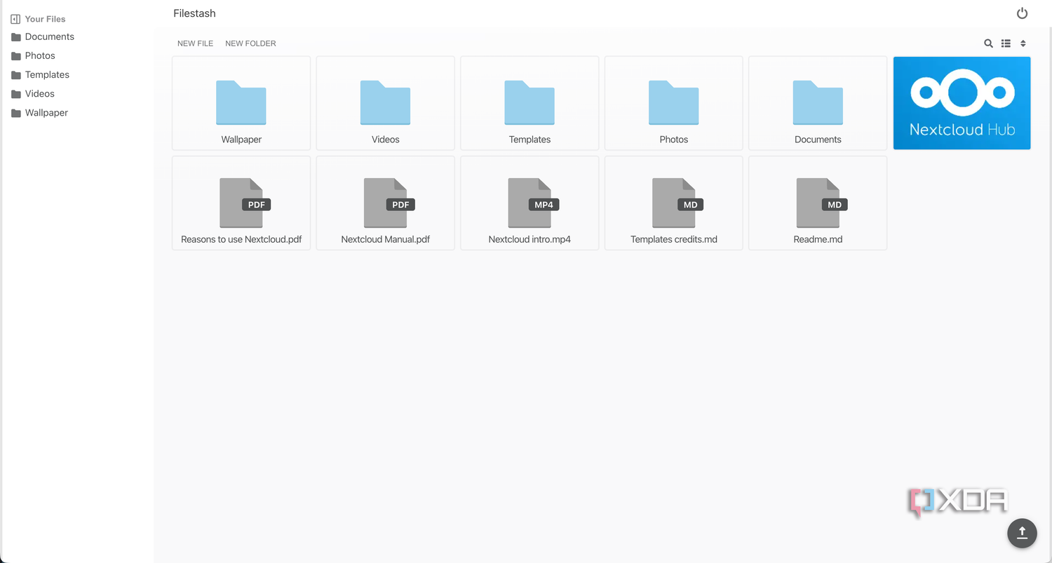Filestash nextcloud storage