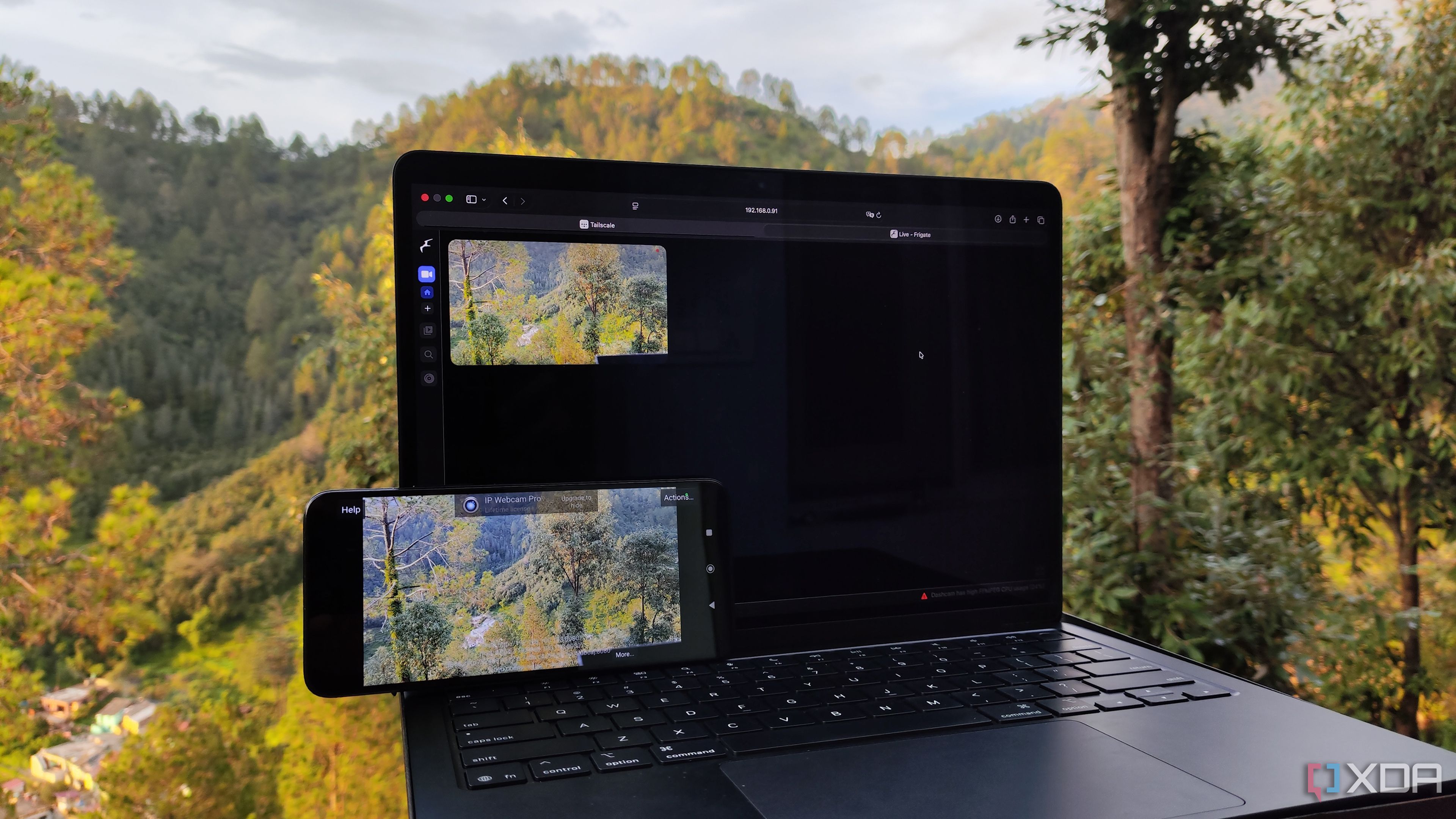 Combining Frigate with a phone-based RTSP stream