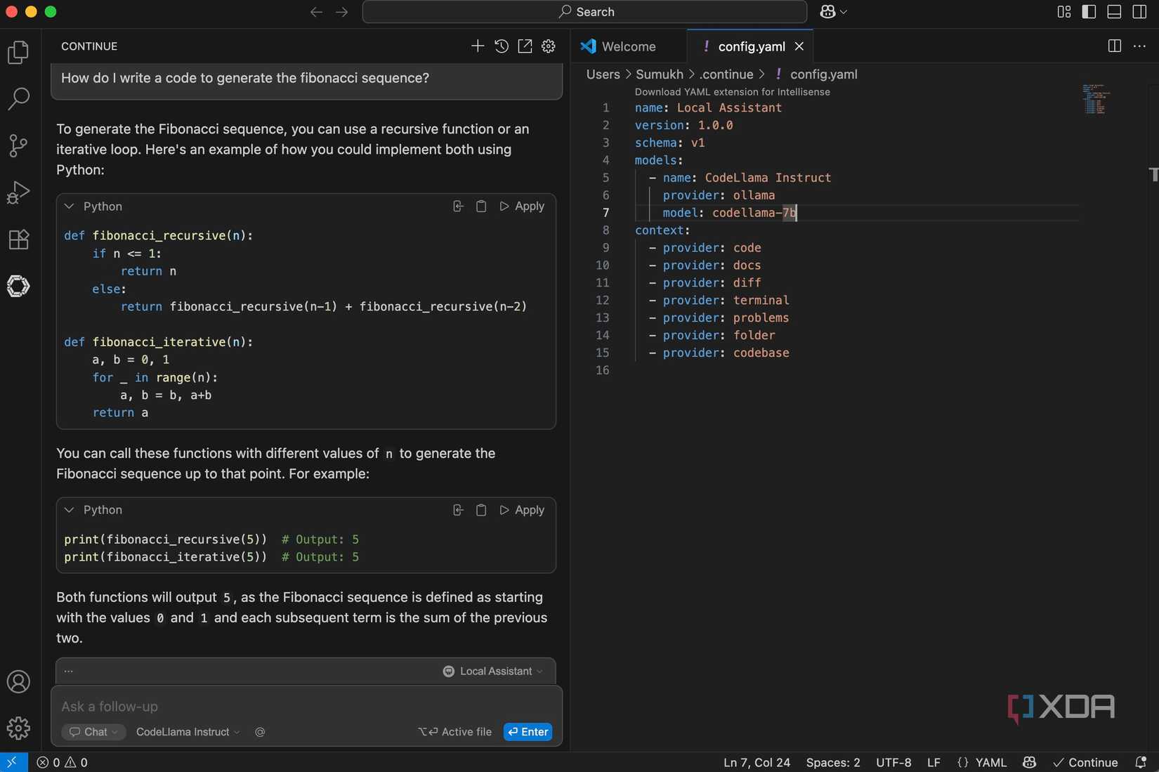 This free VS Code extension uses your locally hosted LLM to help you code