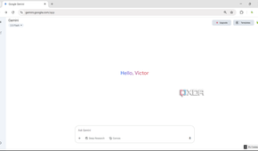 Gemini home page screenshot