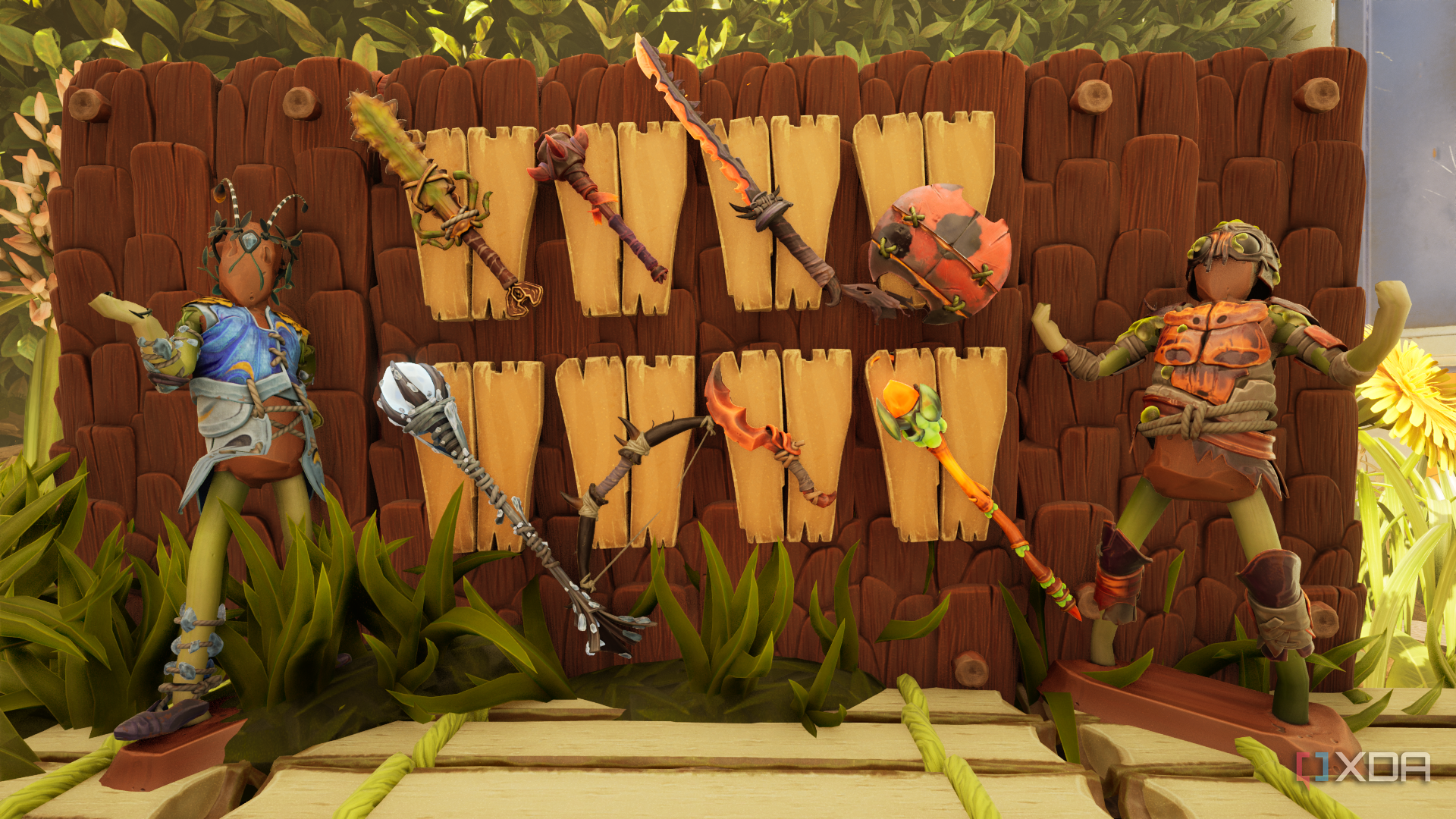 Weapons and armor in Grounded 2