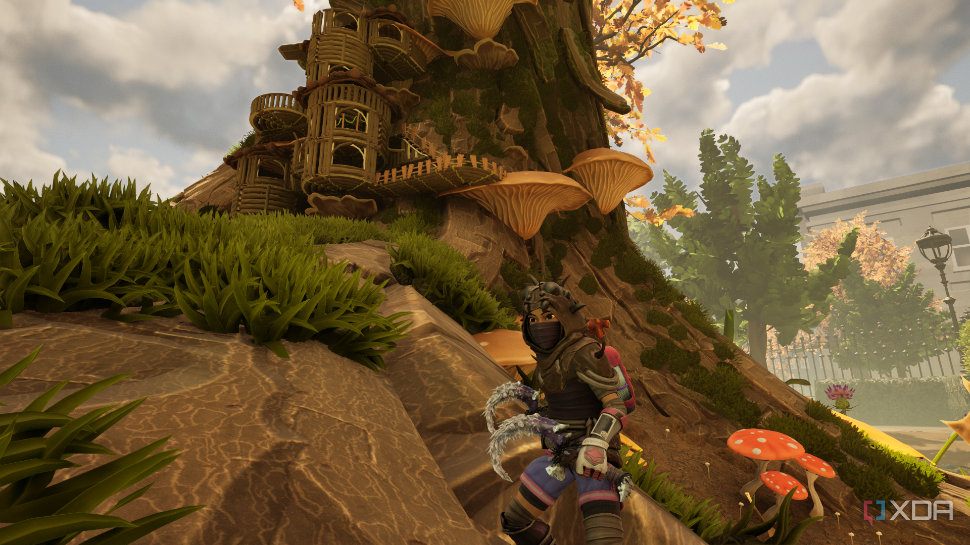 A rogue class build in Grounded 2