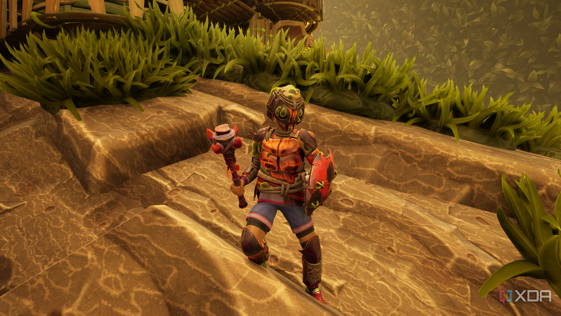 A fighter build in Grounded 2