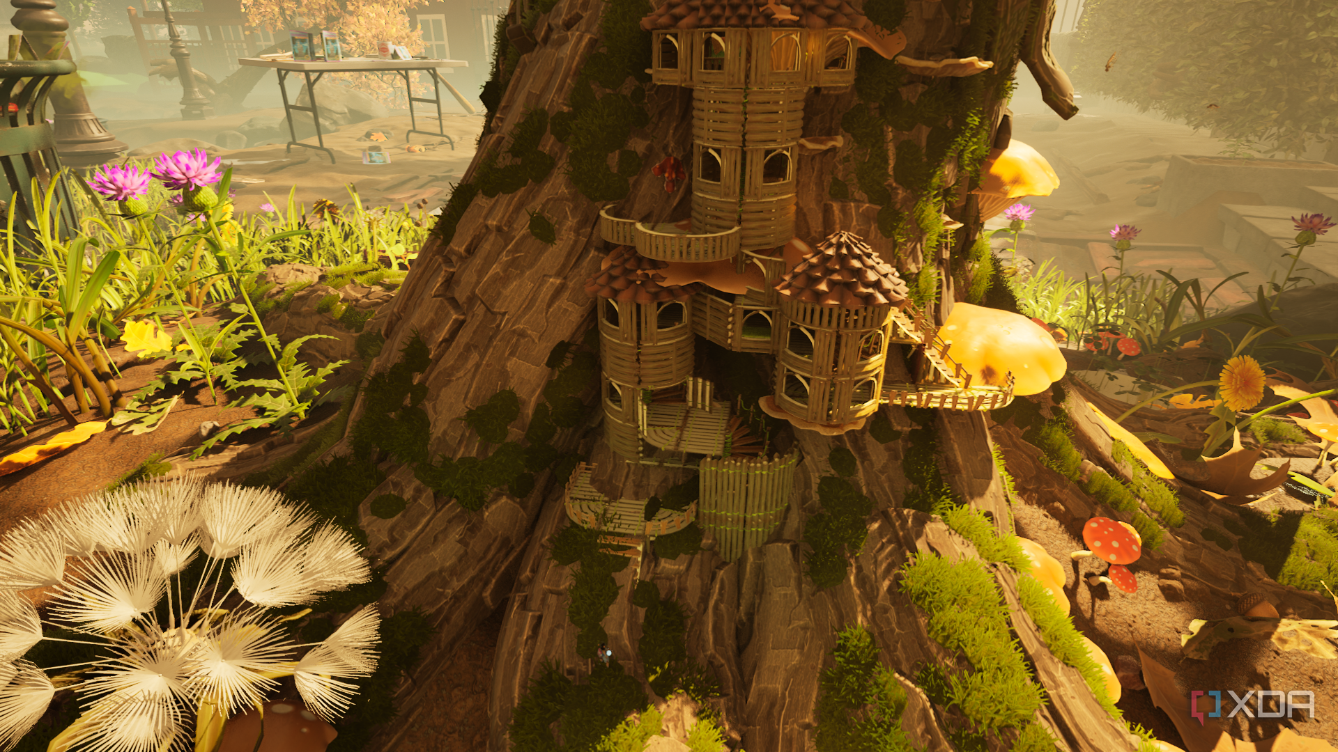 A tree fort