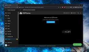 The ESPHome add-on on HASS