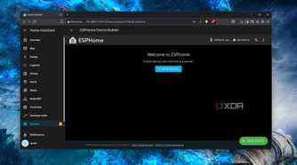 The ESPHome add-on on HASS