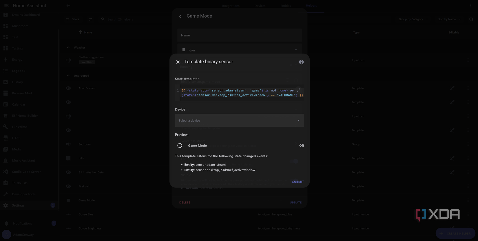 home-assistant-game-mode-template-2