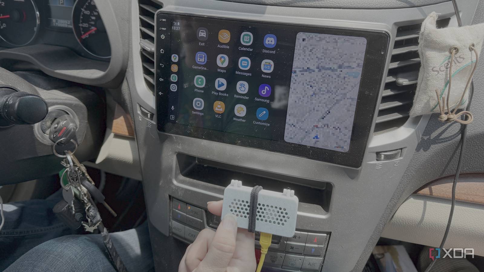 I built a wireless Android Auto dongle with just a Raspberry Pi