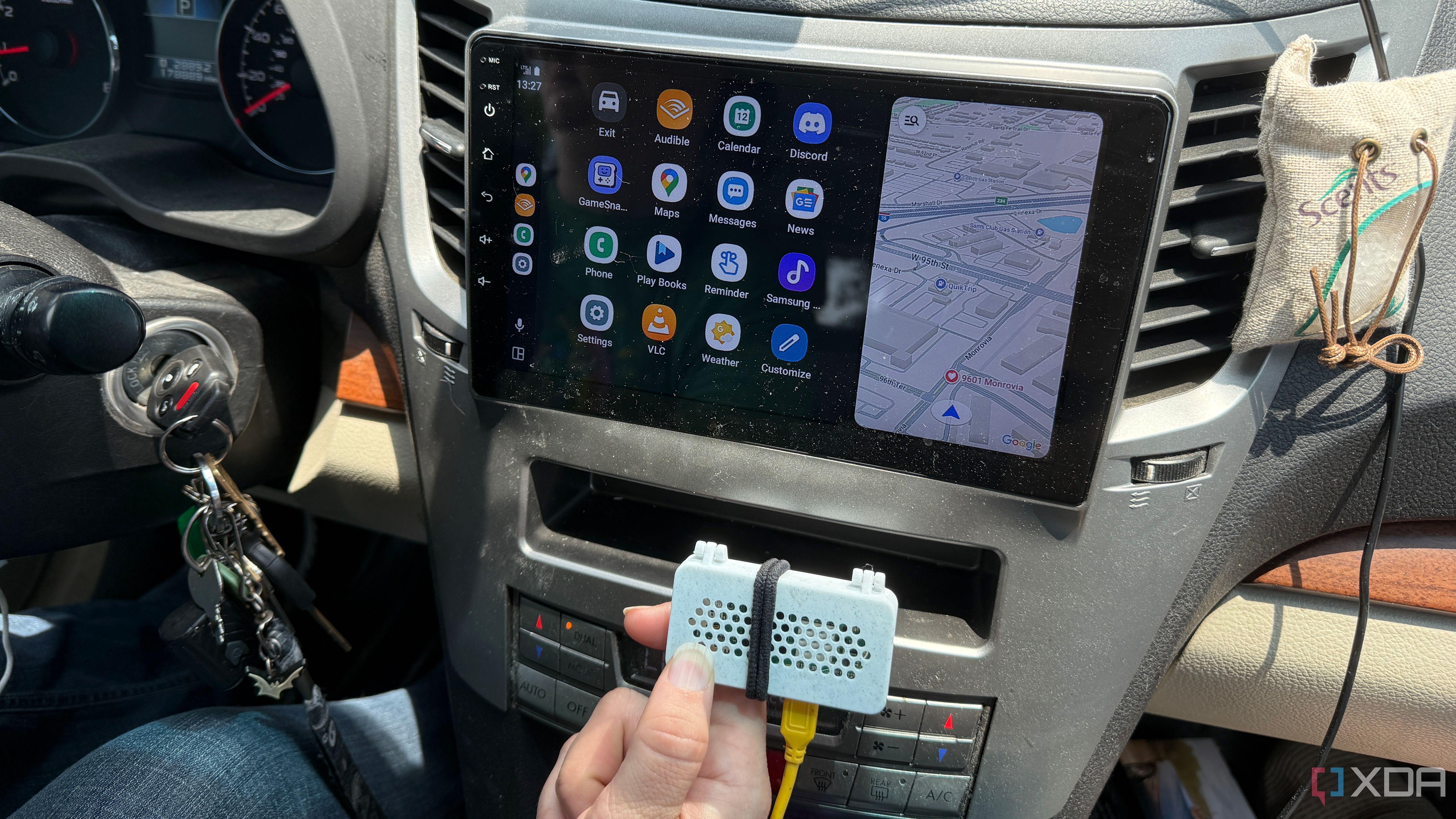 I built a wireless Android Auto dongle with just a Raspberry Pi Zero 2 W