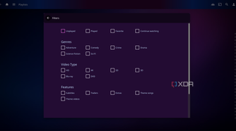 Jellyfin Playlists and Filters