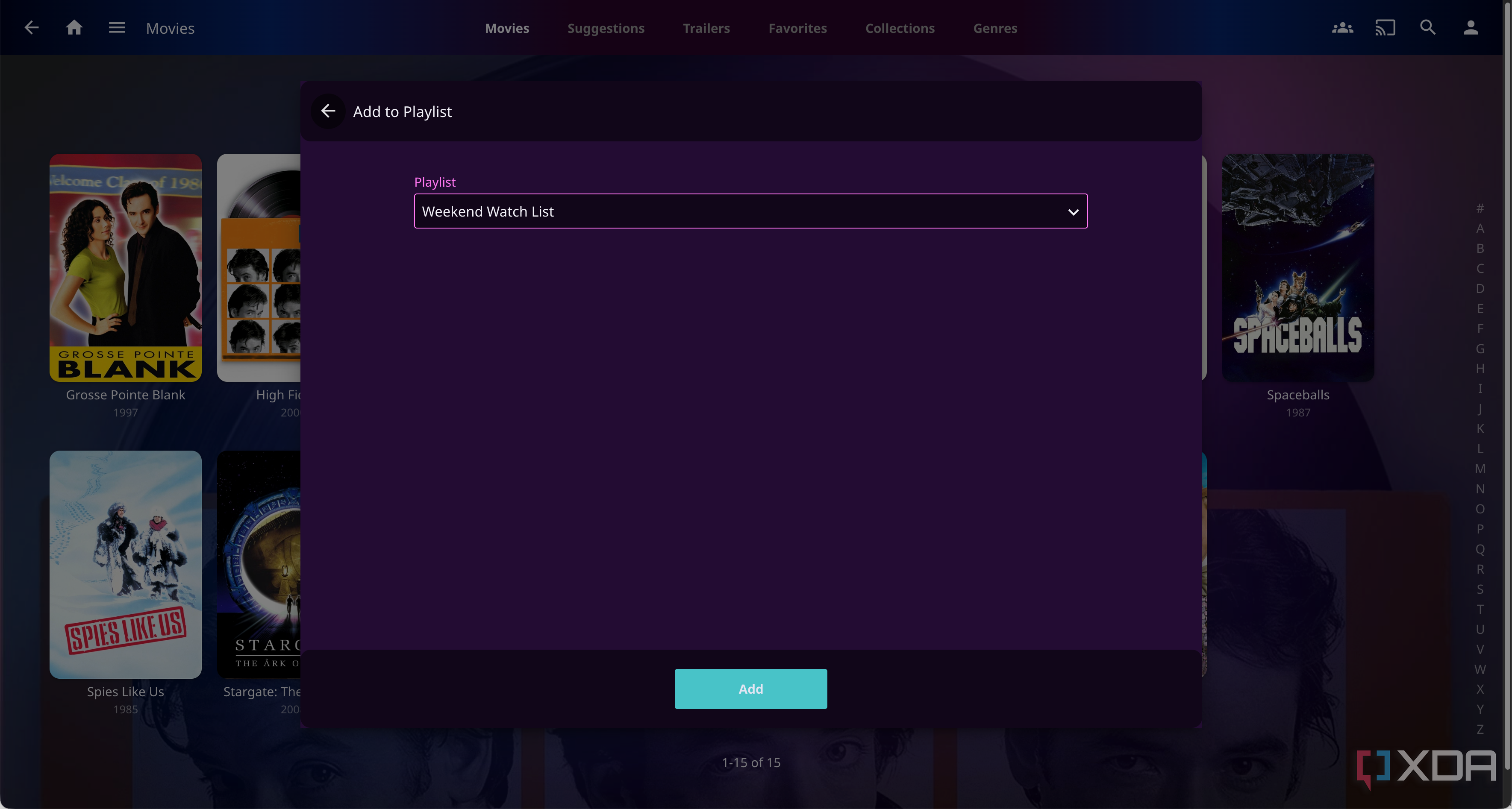 Jellyfin Playlists and Filters