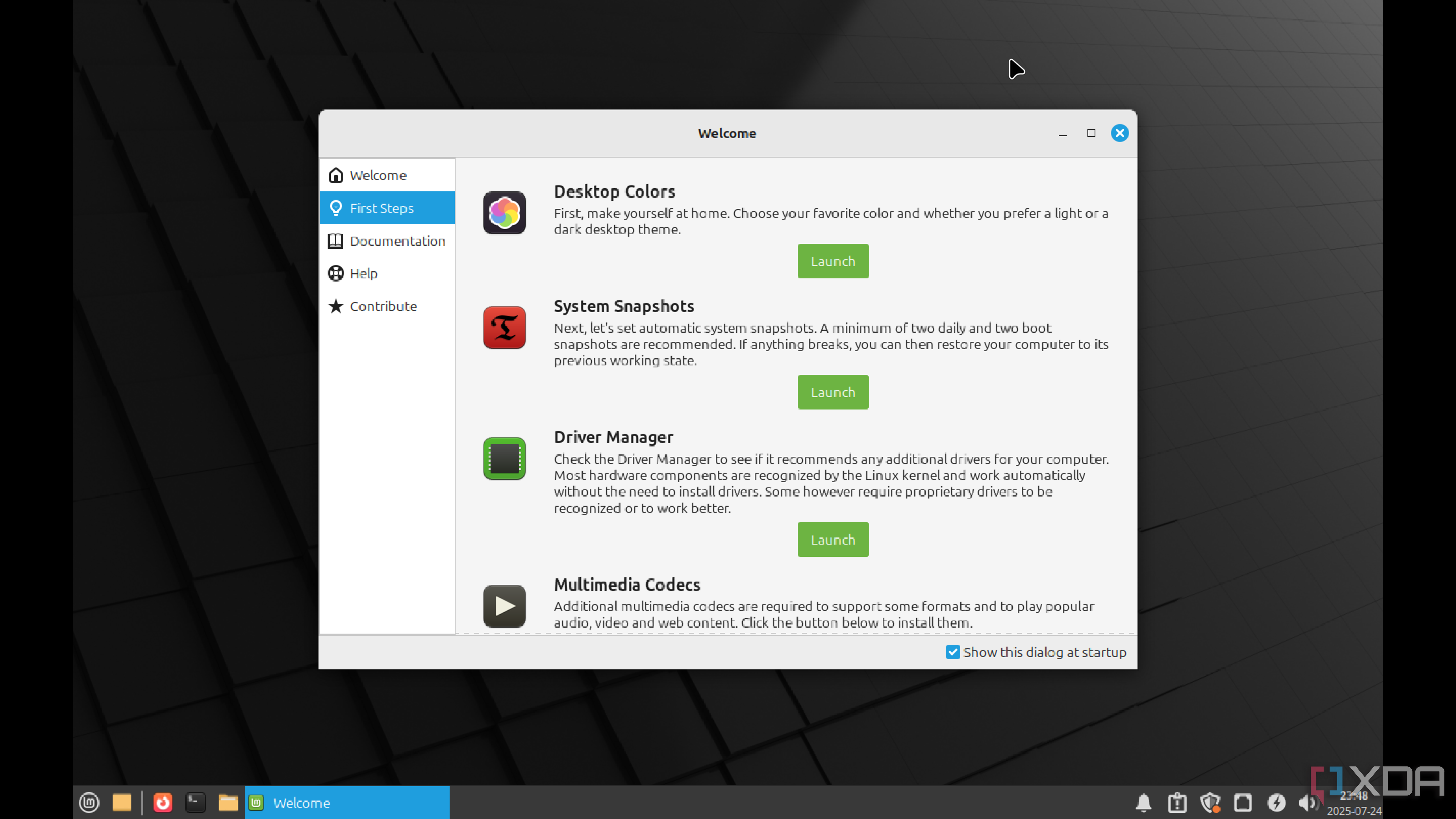 Linux Mint XFCE 5