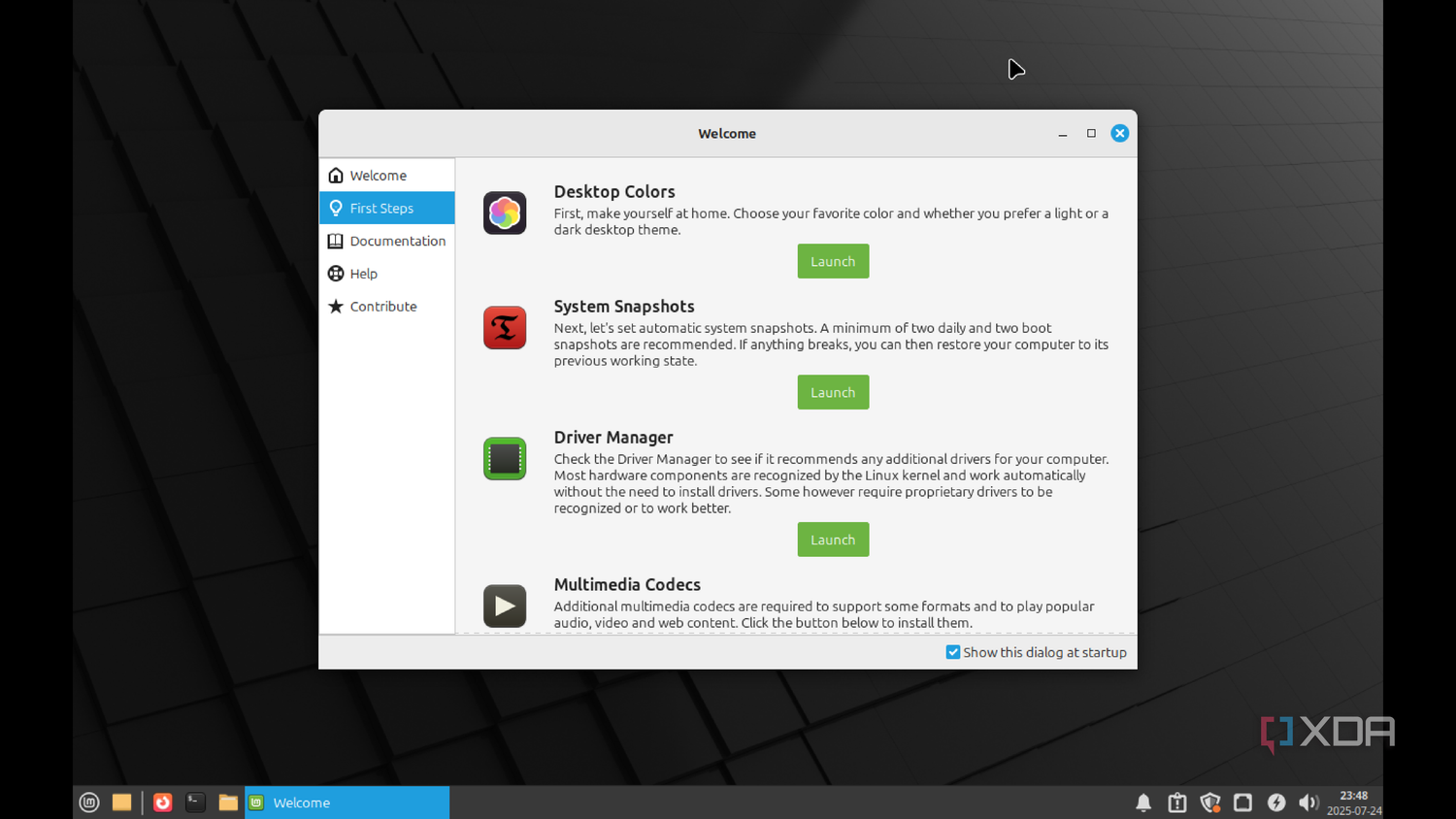Linux Mint XFCE 5