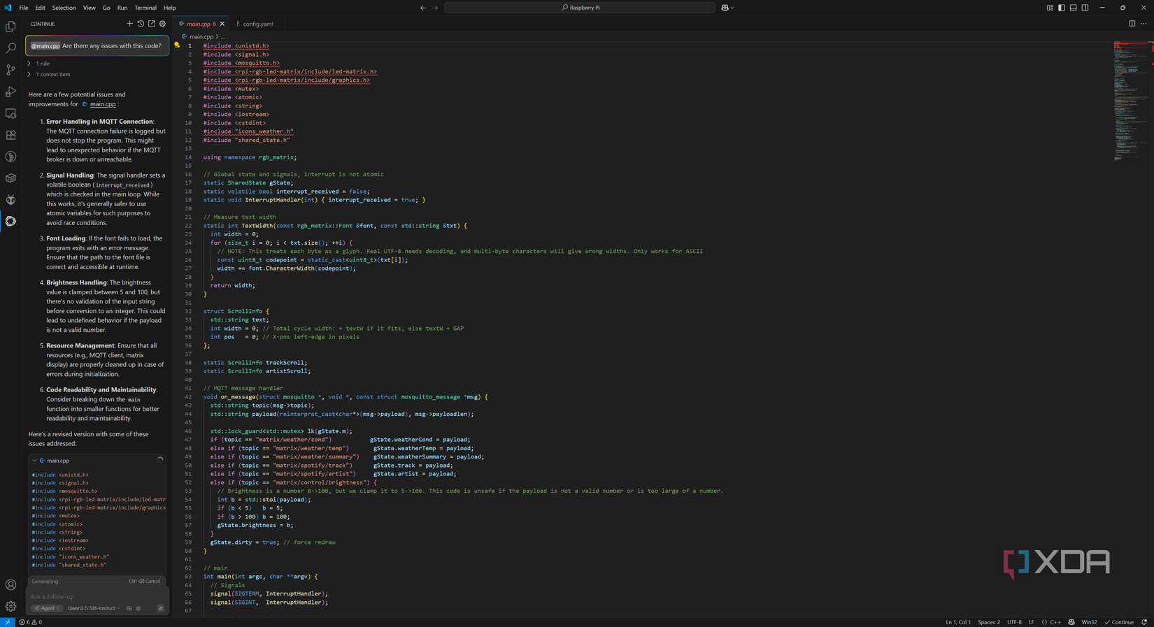 Continue.dev in VS Code
