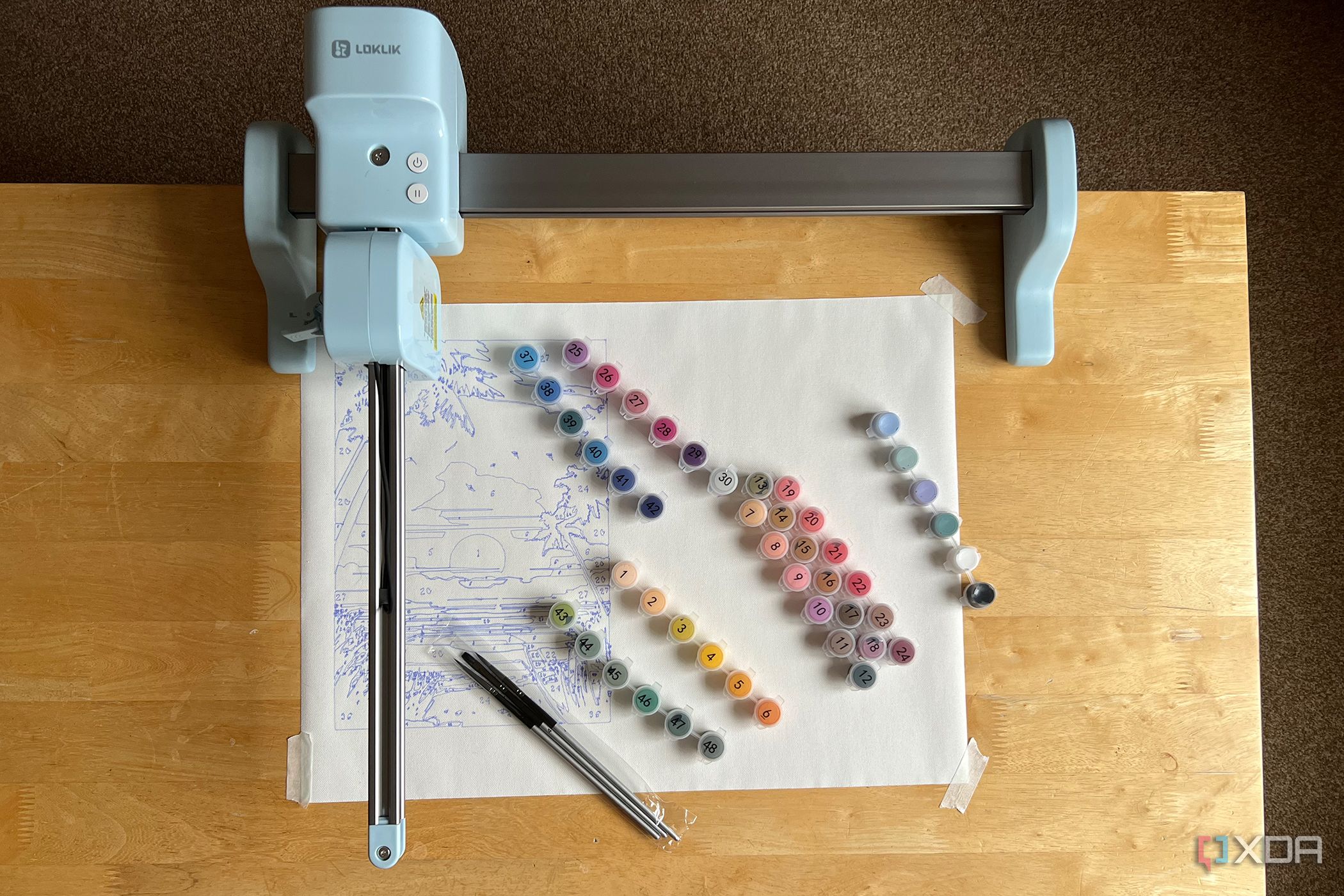 LOKLiK iPaint review: Automated custom paint-by-numbers, but at what cost?