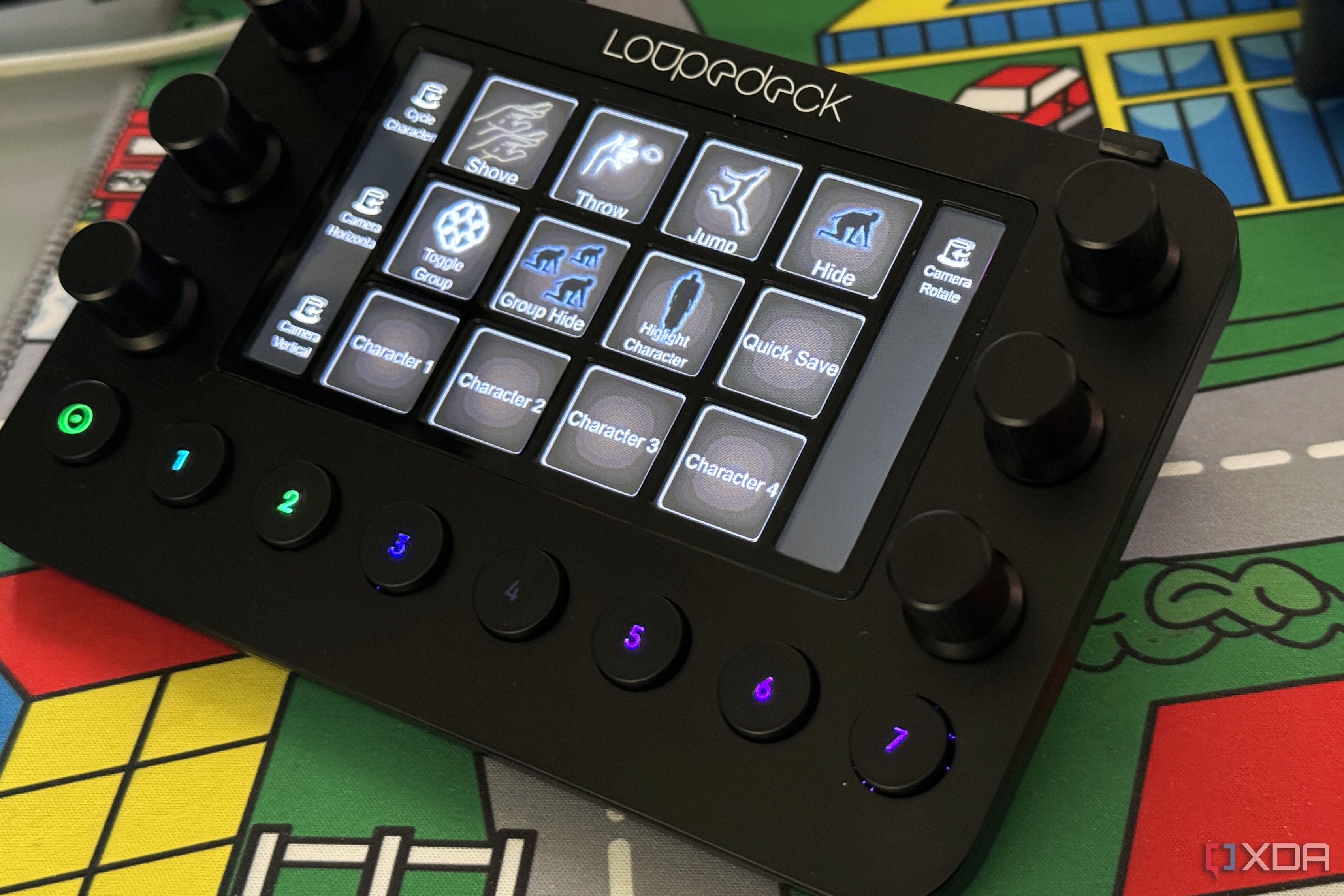 I love my Loupedeck control panels