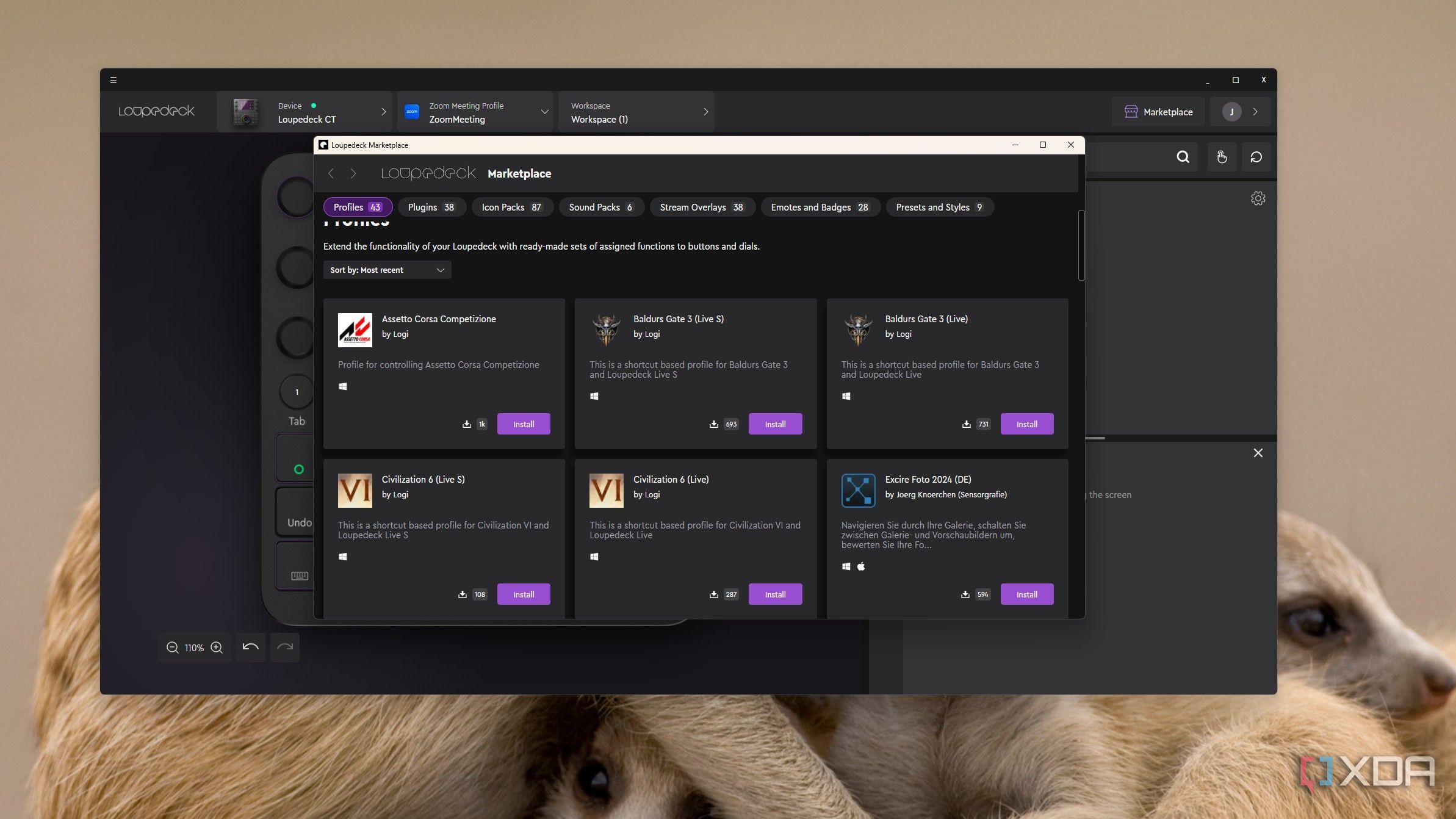 I love my Loupedeck control panels