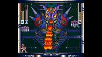 X vs Sigma in Mega Man X.